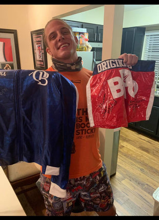 Matt Riddle signed Ring Worn Tights & Jacket Combo