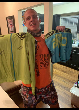 Matt Riddle signed Ring Worn Tights & Jacket Combo (Survivor Series 2019)
