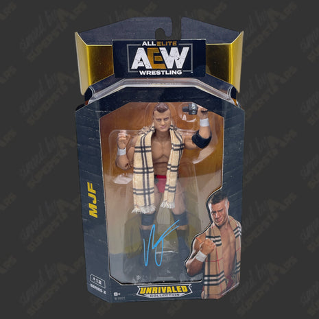 MJF signed AEW Unrivaled Series 2 Action Figure
