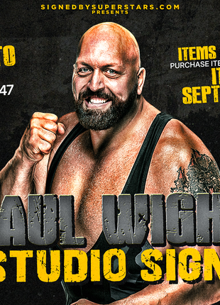 Artículos autografiados de Powers of Pain (Firma en el estudio el 26/10/25)