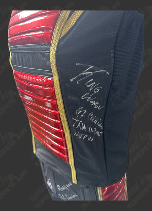 Tama Tonga signed Ring Worn Shirt & Tights (G1 Climax, Impact/NJPW Multiverse)