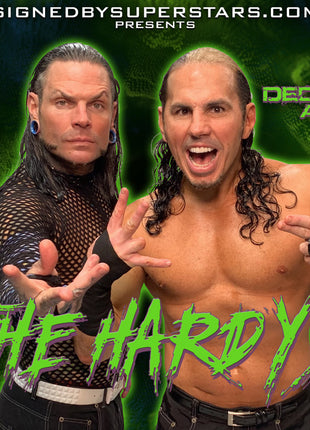 The Hardys Autographed Items (12/21/24 In-studio Signing) w/ Beckett