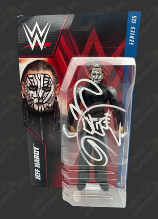 Jeff Hardy signed WWE Series 125 Action Figure (w/ JSA)