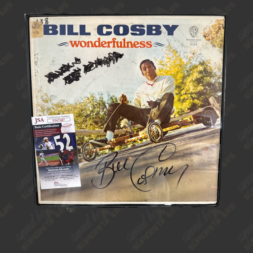 Bill Cosby signed Wonderfulness Record (w/ JSA) – Signed By Superstars