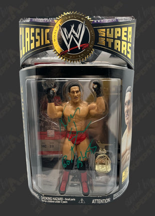 Ken Shamrock signed WWE Jakks Classic Superstars Action Figure