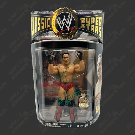 Ken Shamrock signed WWE Jakks Classic Superstars Action Figure