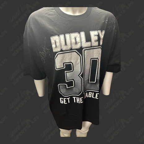 Dudley Boys dual signed WWE TShirt - Size: 3XL (w/ WWE COA)