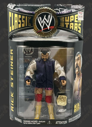 Rick Steiner signed WWE Jakks Classic Superstars Action Figure