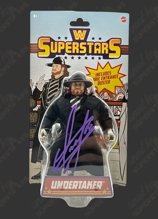 The Undertaker signed WWE Superstars Action Figure (w/ JSA)