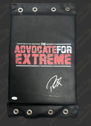 Paul Heyman signed Turnbuckle Pad (w/ JSA)