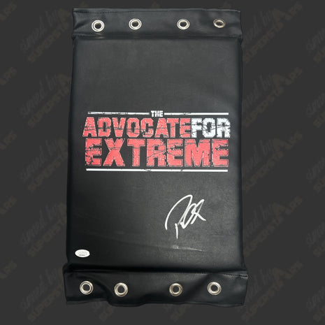 Paul Heyman signed Turnbuckle Pad (w/ JSA)