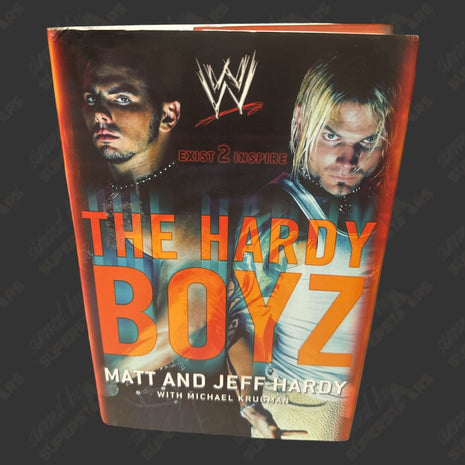 Matt Hardy signed The Hardy Boyz Book