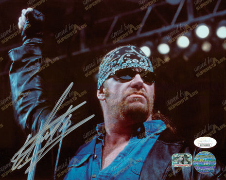 Undertaker signed 8x10 Photo (w/ JSA)