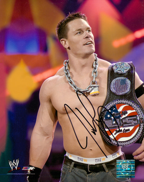 John Cena signed 8x10 Photo