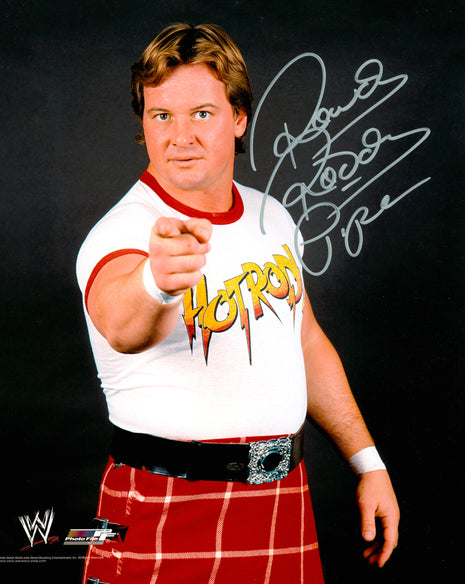 Rowdy Roddy Piper signed 8x10 Photo