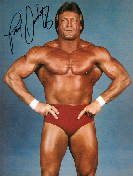 Paul Orndorff signed 8x10 Photo