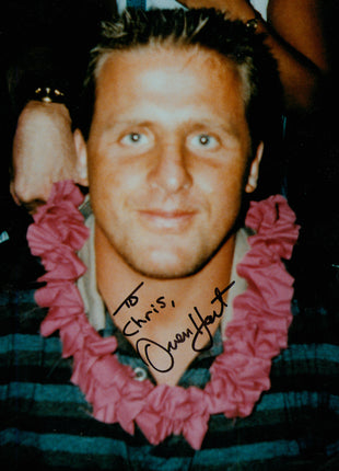 Owen Hart signed 8x10 Photo (w/ Beckett)