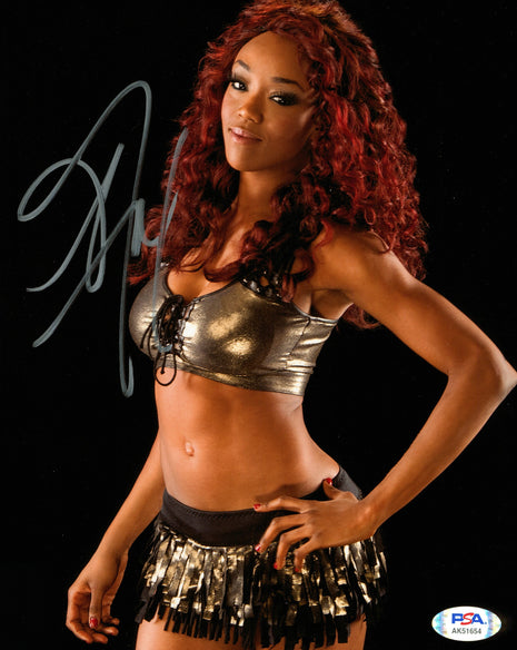 Alicia Fox signed 8x10 Photo (w/ PSA)