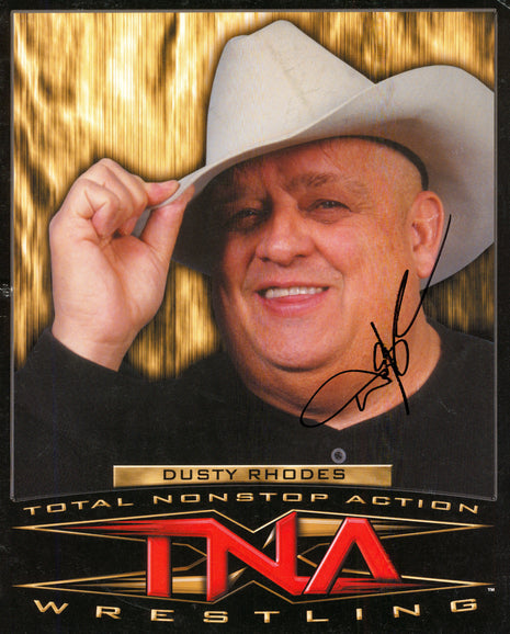 Photo 8x10 signée par Dusty Rhodes