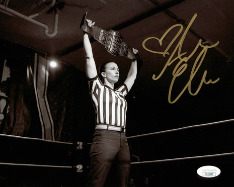 Aubrey Edwards signed 8x10 Photo (w/ JSA)