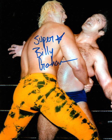 Superstar Billy Graham signed 8x10 Photo