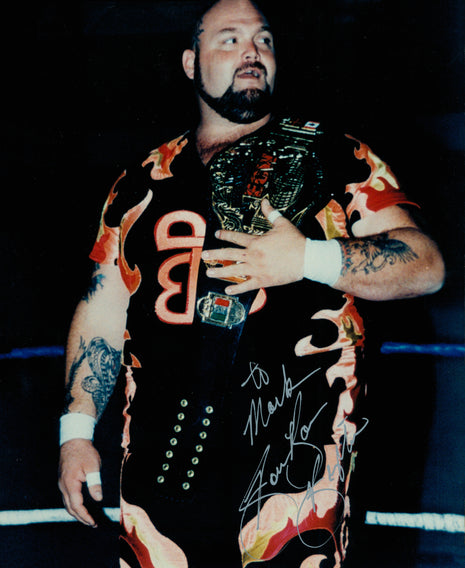 Bam Bam Bigelow signed 8x10 Photo