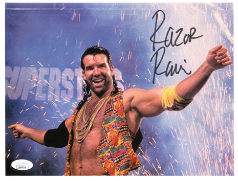 Razor Ramon signed 8x10 Photo (w/ JSA)