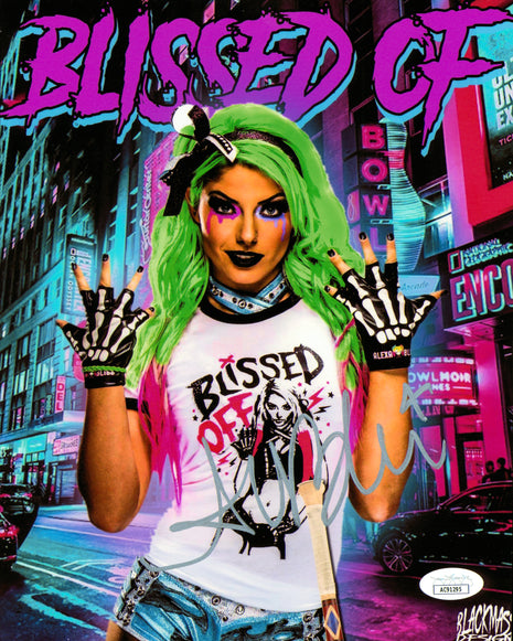 Alexa Bliss signed 8x10 Photo (w/ JSA)