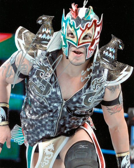 Foto firmada de Kalisto de 8x10