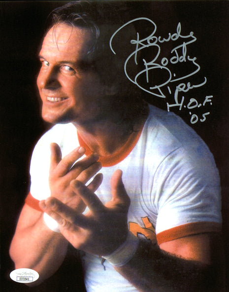 Rowdy Roddy Piper signed 8x10 Photo (w/ JSA)