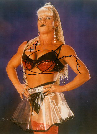 Luna Vachon signed 8x10 Photo