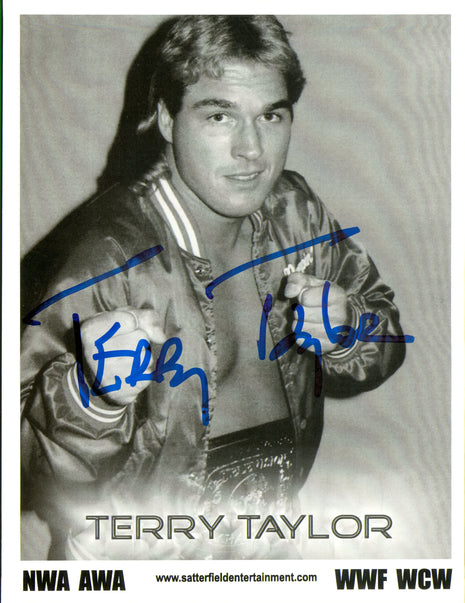 Terry Taylor signed 8x10 Photo