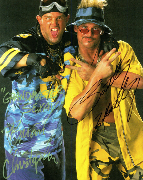 Brian Christopher y Scotty 2 Hotty doble firmada foto 8x10
