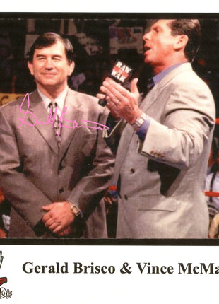 Gerald Brisco signed 8x10 Photo