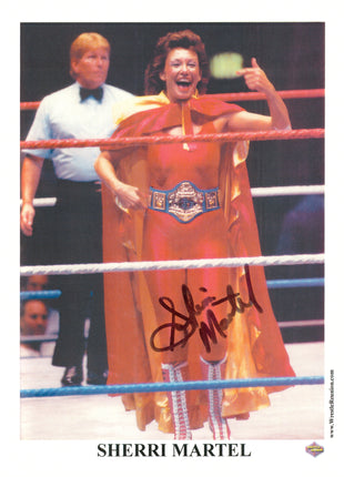 Sherri Martel signed 8x10 Photo w/ Free Bonus