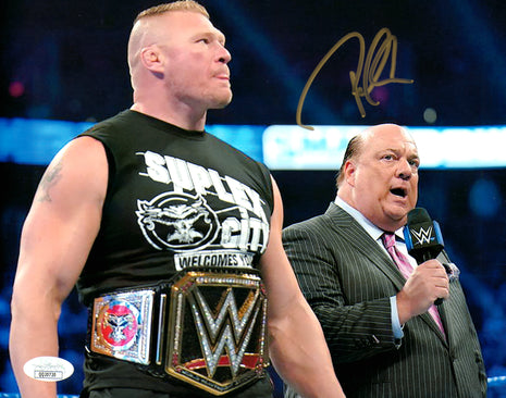 Paul Heyman signed 8x10 Photo (w/ JSA)