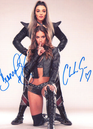 Deonna Purrazzo & Chelsea Green dual signed 8x10 Photo