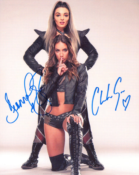 Foto de 8x10 firmada por Deonna Purrazzo y Chelsea Green
