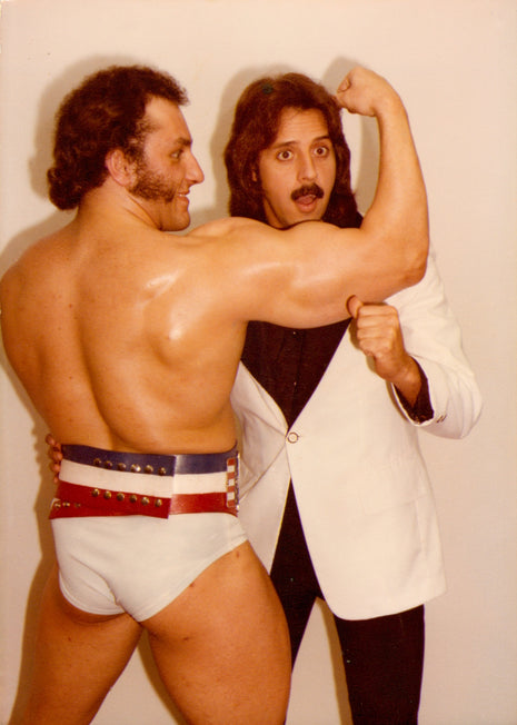 Jimmy Hart signed 3.5x5 Photo