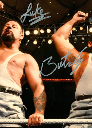 Bushwhackers - Luke & Butch dual signed 8x10 Photo