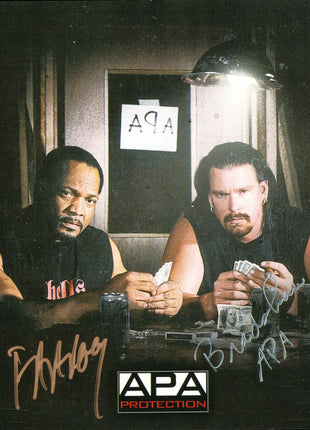 Faarooq & Bradshaw dual signed 8x10 Photo