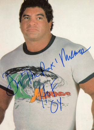 Don Muraco signed 8x10 Photo