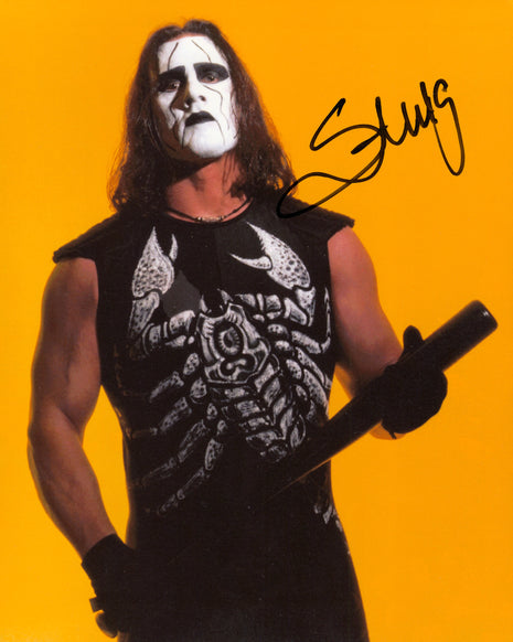 Fotografía firmada de Sting de 8x10