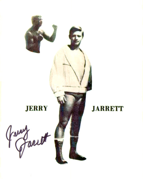 Jerry Jarrett signed 8x10 Photo
