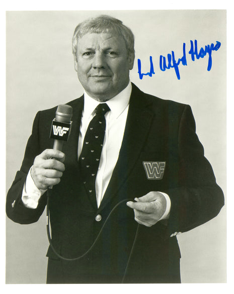 Lord Alfred Hayes signed 8x10 Photo