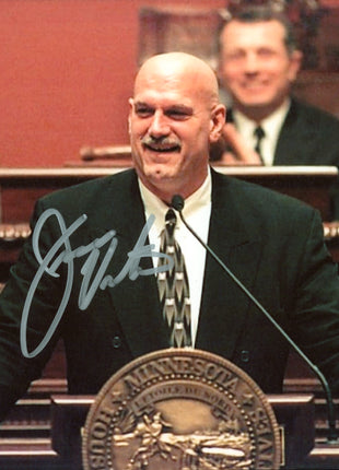 Jesse Ventura signed 8x10 Photo (w/ PSA)