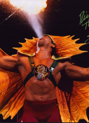 Ricky Steamboat signed Metallic 11x14 Photo