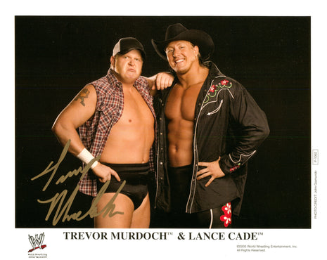 Trevor Murdoch signed 8x10 Photo