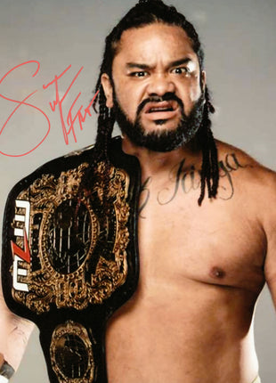 Jacob Fatu signed 8x10 Photo