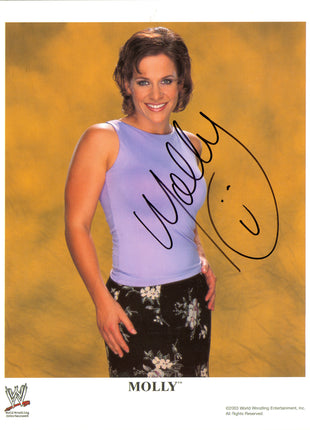 Molly Holly signed 8x10 Photo